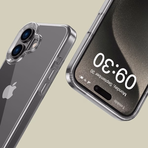 Tech-Protect FlexAir Hybrid viedtālruņa apvalks iPhone 16 - caurspīdīgs