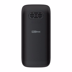 Maxcom MM 428 L GSM mobilais tālrunis, melns un sarkans