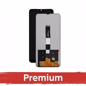 LCD Displejs Saderīgs ar Xiaomi Redmi 9A / 9C / 9AT / Poco C3 Melns OEM