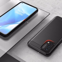 Viedtālruņa apvalks Xiaomi Redmi Note 11 Pro+ 5G (China) / 11 Pro 5G (China) / Mi11i HyperCharge / Poco X4 NFC 5G no oglekļa šķiedras, elastīgs - melns