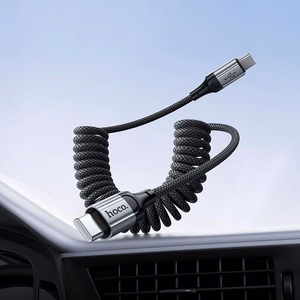 Kabelis USB C uz USB C Hoco PD 3A 1,5 m X121 melns