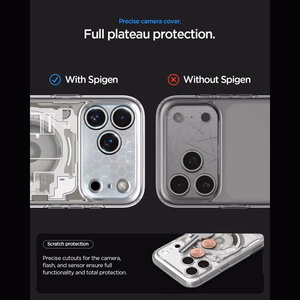 Spigen Ultra Hybrid MagSafe Zero One maciņš iPhone 18 Pro Max / 17 Pro Max, titāna krāsā