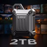 Orico XAM2 M.2 2230 USB-C 3.2 taktiskais pastiprinātais diska nodalījums - melns