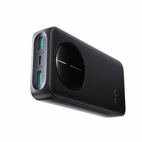 Joyroom JR-PBF14 Pro portatīvais lādētājs 22.5W 20000mAh ar ciparu displeju 2x USB-A 1x USB-C - melns