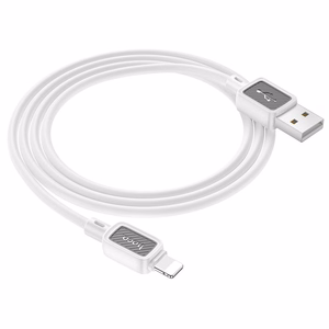 Кабель USB A to Lightning Hoco 2,4A 1 m X108 белый