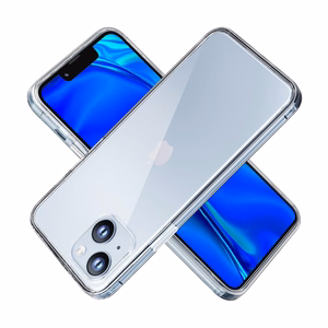 Viedtālruņa apvalks iPhone 14 silikona no 3mk Clear Case sērijas - caurspīdīgs