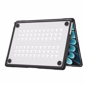 Tech-Protect Velar Case for MacBook Air 15" 2023 / 2024 / 2025 / 2026 - Transparent Black