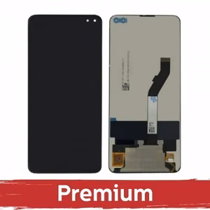 LCD displejs saderīgs ar Xiaomi Poco X2 melns OEM