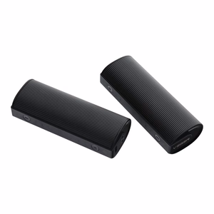 Portatīvais lādētājs VEGER 2 x 5000 mAh ar rokassildītāju 2 gab. melns un sudrabains