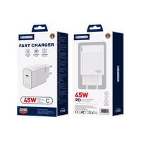 JELLICO sienas lādētājs C105 GaN PD 45W 1xUSB-C balts