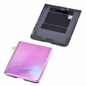 Back upper cover for Samsung Galaxy Z Flip F700 Mirror Purple original (service pack)