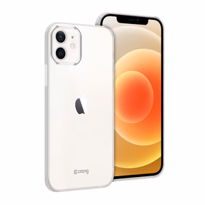 Crong Crystal Slim vāciņš ierīcei iPhone 12 / iPhone 12 Pro, caurspīdīgs