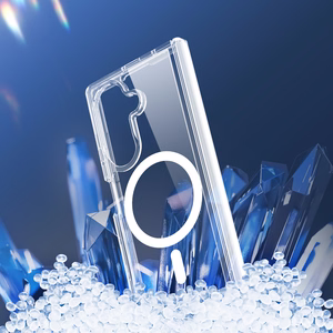 Ar MagSafe saderīgs DUX DUCIS CLIN MAG maciņš SAMSUNG Z Fold 8, caurspīdīgs
