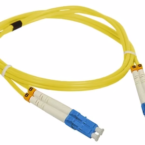 Alantec FOC-LCLC-9SMD-5 – LC-LC dupleksais optiskās šķiedras savienojuma kabelis, OS2 vienmoda 9/125 µm, 5 m, dzeltens