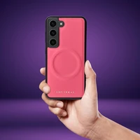 ROAR korpuss MAG MORNING priekš SAMSUNG S23 Ultra karsti rozā krāsā