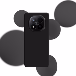 3mk силиконовый чехол Xiaomi Redmi Note 14 Pro+ - черный