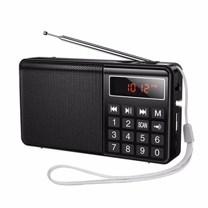Pārnēsājams radio Hoco HI50, melns