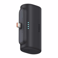 Portatīvais lādētājs Baseus Compact 5000mAh, 20W, USB-C (melna)