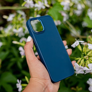 Satin case for Samsung Galaxy A25 5G (global) dark blue