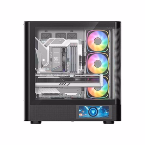 MODECOM Volcano AQ400 ARGB Midi melns
