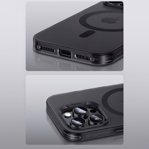 Benks Magnētiskais Lucid Armor viedtālruņa apvalks (0063) Iphone 16 pelēks