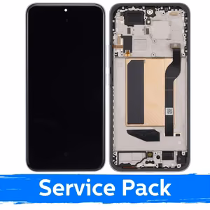 LCD Display Compatible Xiaomi Redmi Note 15 Pro+ 5G with Frame / Glacier Blue / (Service Pack)