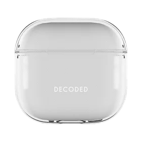 Decoded Silikona Aircase AirPods 4 - caurspīdīgs