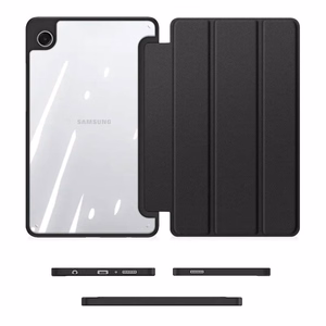 Korpuss Dux Ducis Toby Samsung X110/X115 Tab A9 8.7/X130/X135 Tab A11 8.7 melns