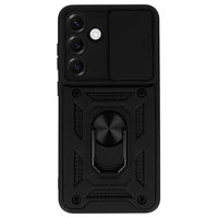 Slide Camera Armor apvalks Samsung Galaxy S25 melns