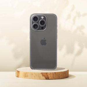 Caurspīdīgs 1,5 mm GRID viedtālruņa apvalks IPHONE 15 Plus