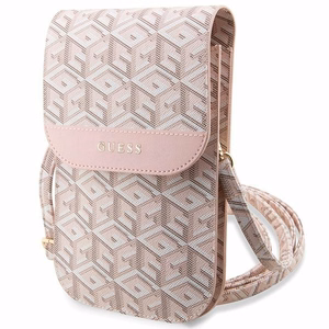 Guess rokassoma GUWBHGCFSEP rozā GCube Stripe