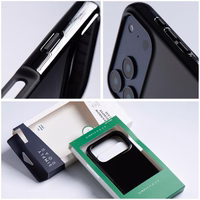 ROAR viedtālruņa apvalks RAINBOW BUMPER IPHONE 16 Pro melns