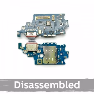 Charging Port Saderīgs ar Samsung G996 S21 Plus ar Flex / Plata (Used)
