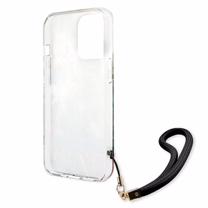 Guess GUHCP13LHFLSB iPhone 13 Pro / 13 6.1" zils/zils cietais apvalks Ziedu Siksniņa