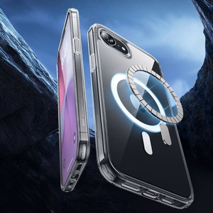 ESR Classic Hybrid Halolock MagSafe viedtālruņa apvalks iPhone 16e - caurspīdīgs