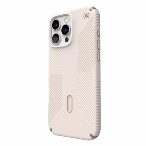 Speck Presidio2 Grip ClickLock & MagSafe vāciņš ierīcei iPhone 16 Pro Max, Bleached Bone / Heirloom Gold / Hazel Brown