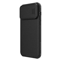 Nillkin CamShield S viedtālruņa apvalks iPhone 14 Pro Max bruņu vāciņš kameras aizsargs melns