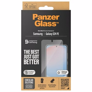 PanzerGlass Ultra-Wide Fit защита экрана закаленное стекло Samsung Galaxy S23 FE - прозрачный