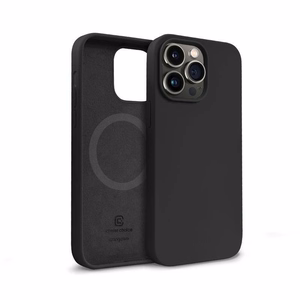 Crong Color Cover Magnetic vāciņš ierīcei iPhone 14 Pro Max, saderīgs ar MagSafe, melns