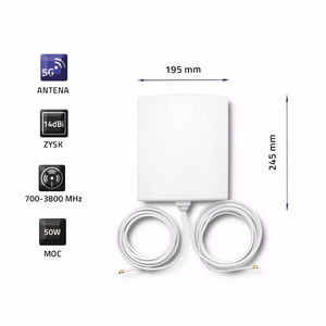 Qoltec 57022 – āra 5G antena, 14 dBi