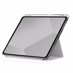 STM OPP atverams vāciņš ierīcei iPad Air 13" M4 (2026) / M3 (2025) / M2 (2024), pelēks