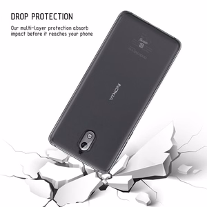 Crong Crystal Slim vāciņš ierīcei Nokia 3.1, caurspīdīgs