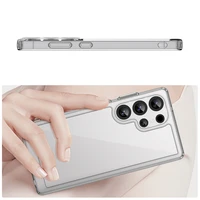 Viedtālruņa apvalks (m) ar Gel Frame Samsung Galaxy S25 Ultra - skaidrs (m)