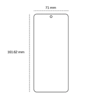 Rūdīts stikls 2,5D Xiaomi Redmi 13 4G / 13 5G