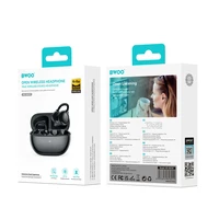 BWOO Bluetooth austiņas BW39 TWS for running melns