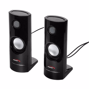 Audiocore AC860 skaļrunis 2 joslas 4 W melns vadu