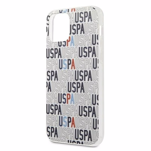 US Polo USHCP12MPCUSPA6 Logo Mania Collection vāciņš ierīcei iPhone 12 / 12 Pro 6.1", balts