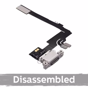 Uzlādes ports saderīgs ar iPhone 16 Pro balts titāns (100% oriģināls izjaukts)