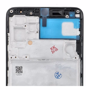 REWA OLED LCD displejs ar rāmi SAMSUNG A32 4G, melns