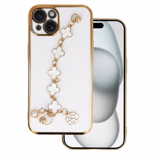 Trend Case for iPhone 15 Plus design 3 white